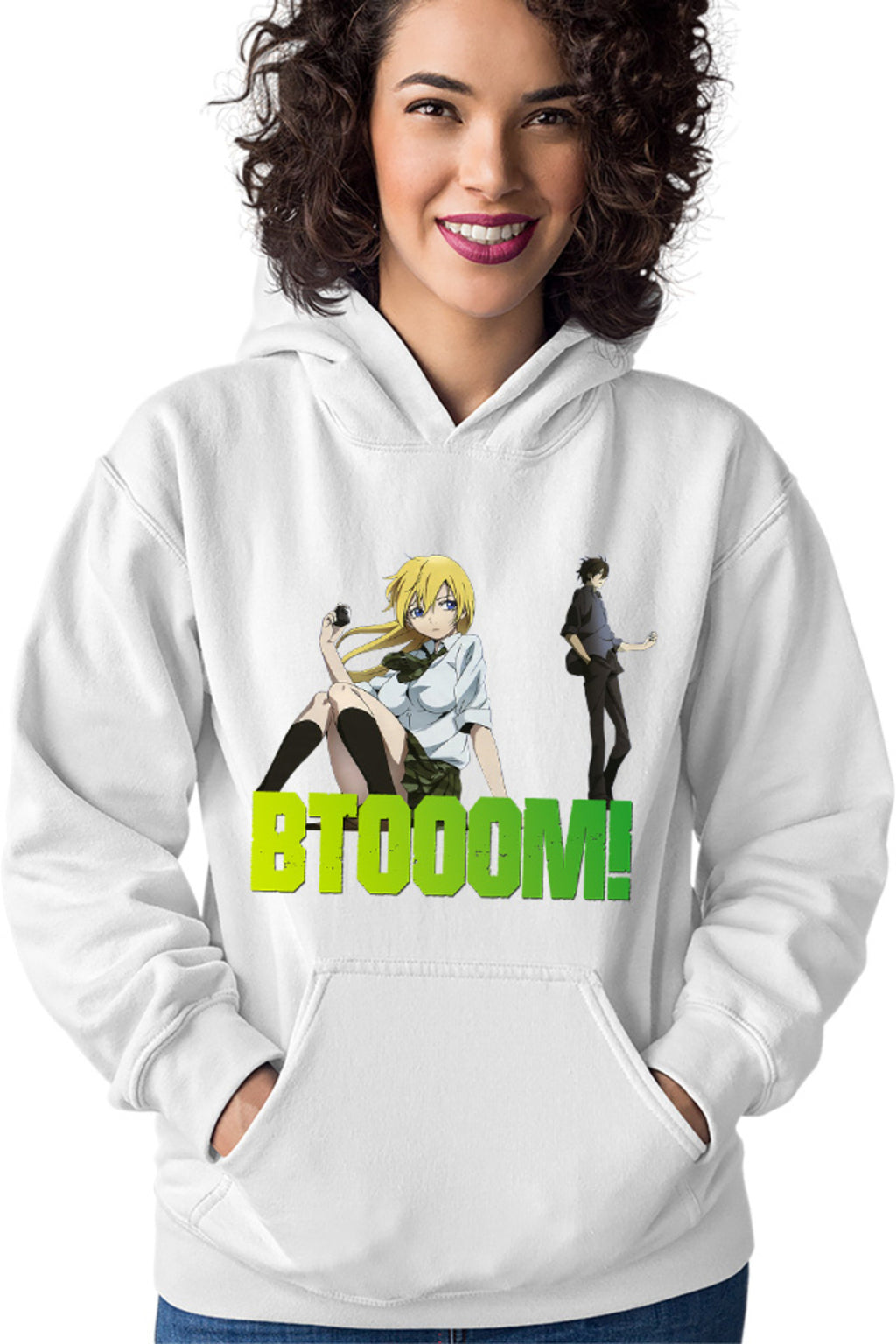 Hanorac dama Btooom! Sakamoto Psichological Anime Shounen Manga Cosplay
