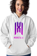Hanorac dama Monsta X Logo Merch K-Pop Album New Come Back