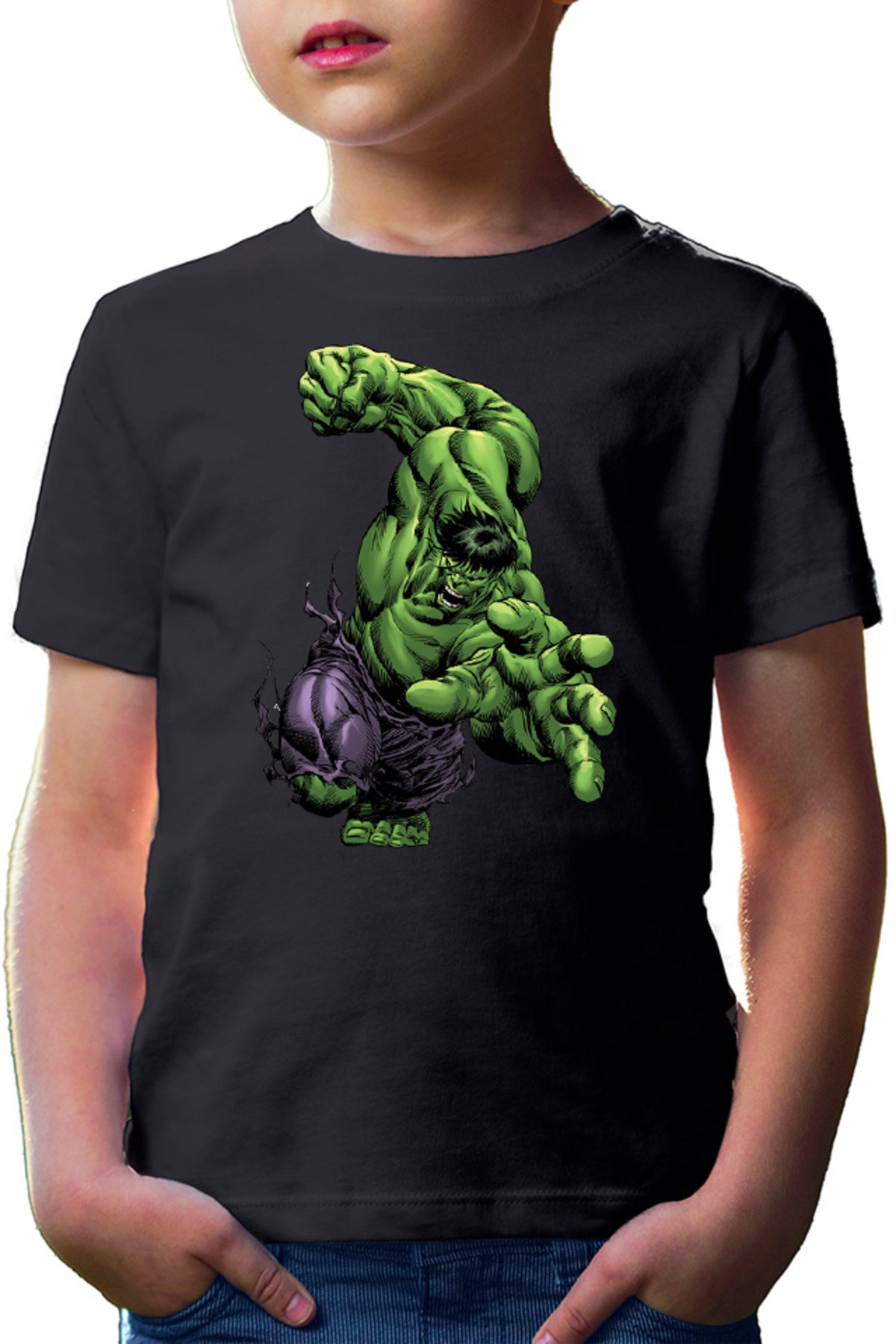Tricou copii Hulk Illustration Help Comic Book Animation Movie
