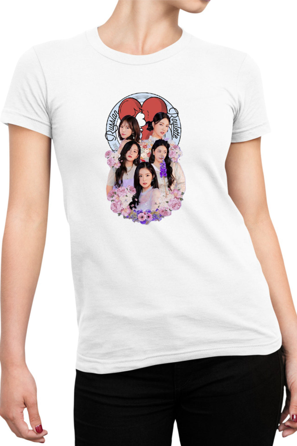 Tricou dama Red Velvet Group Idols Korea Music Awards MTV