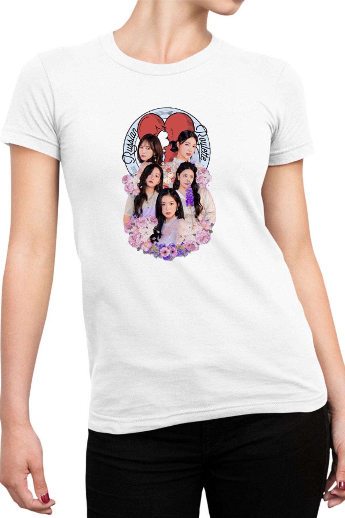 Tricou dama Red Velvet Group Idols Korea Music Awards MTV