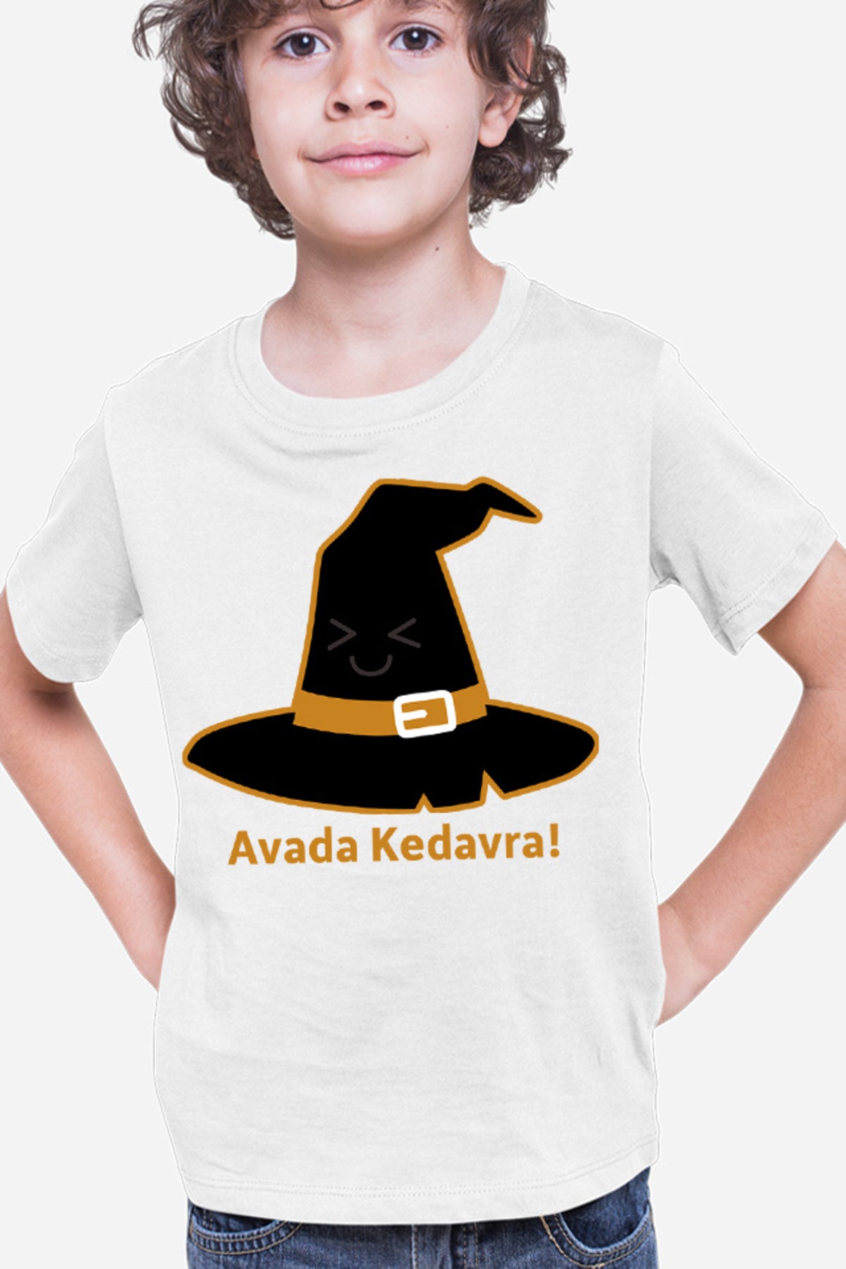 Tricou copii Harry Potter Wizard Hat Spells Popular TV Series