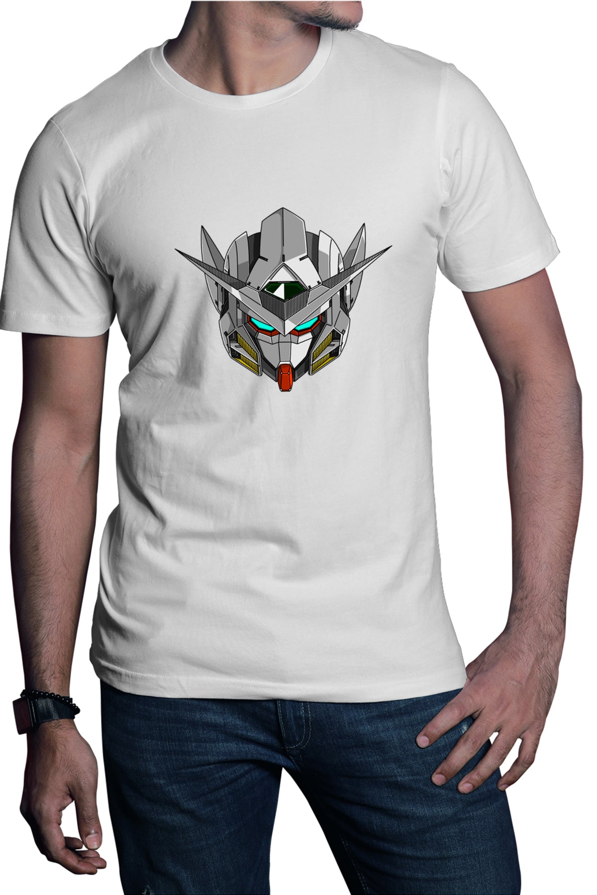 Tricou barbati dam Robot Head Boku No Pico