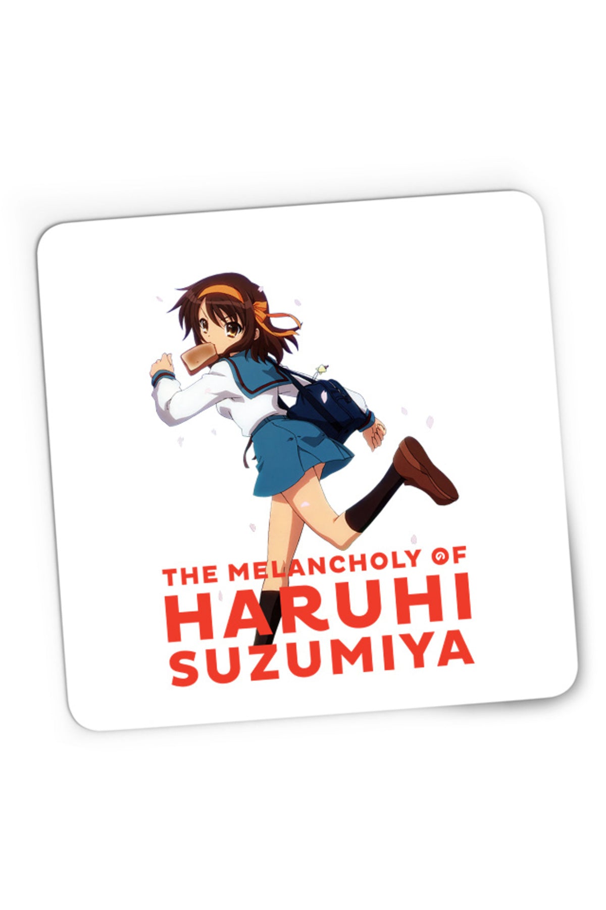 Mousepad Gaming Haruhi Suzumiya Run Sakura Bread Highschool Club, 21x19 cm