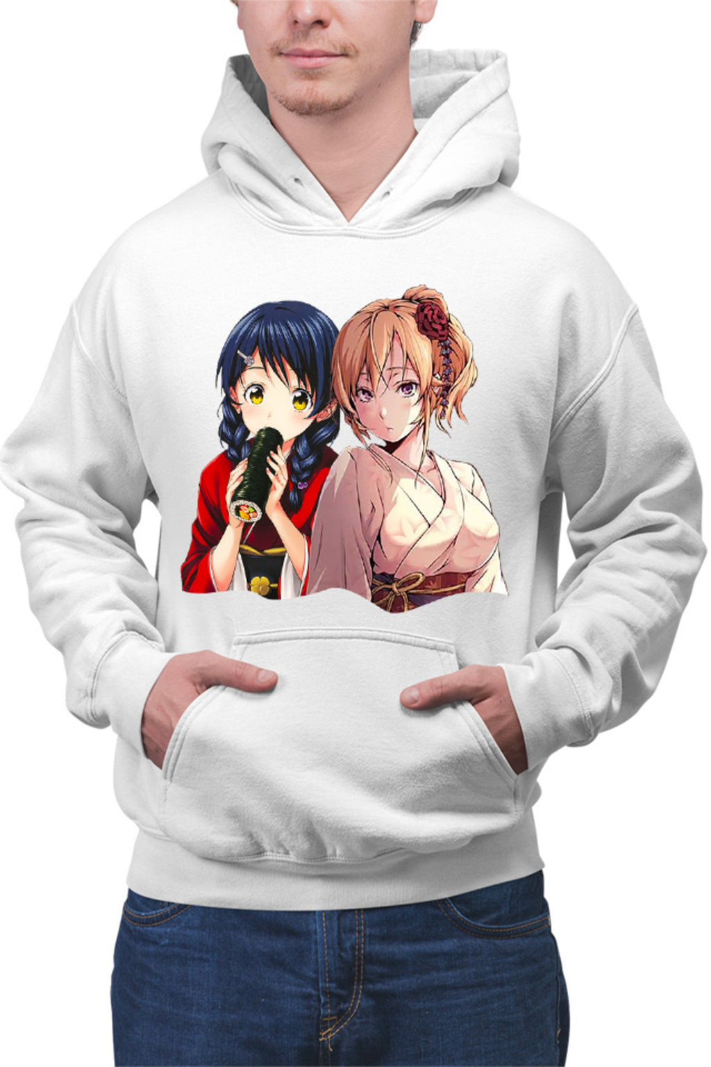 Hanorac barbati Food Wars Erina Megumi Matsuri Japan Kimono