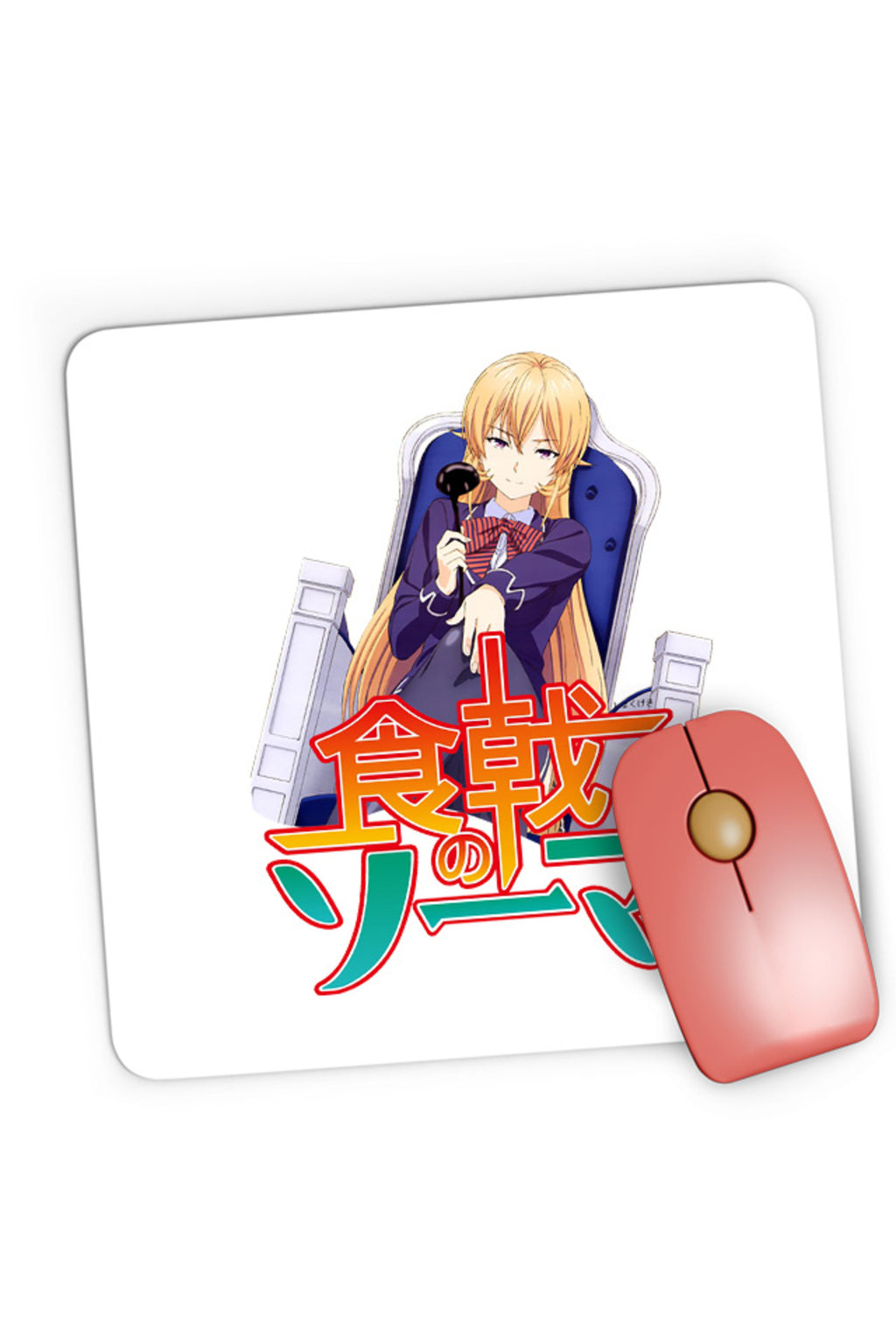 Mousepad Gaming Food Wars Erina Queen Gourmet Animekage, 21x19 cm