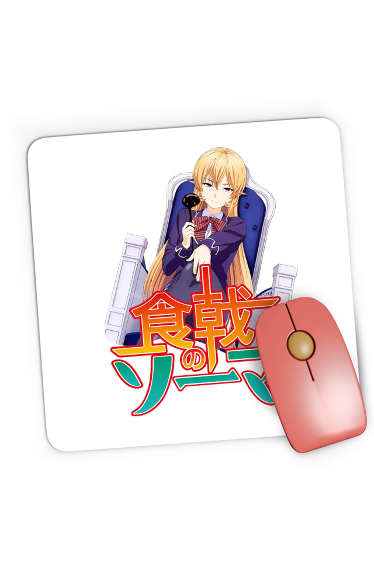 Mousepad Gaming Food Wars Erina Queen Gourmet Animekage, 21x19 cm