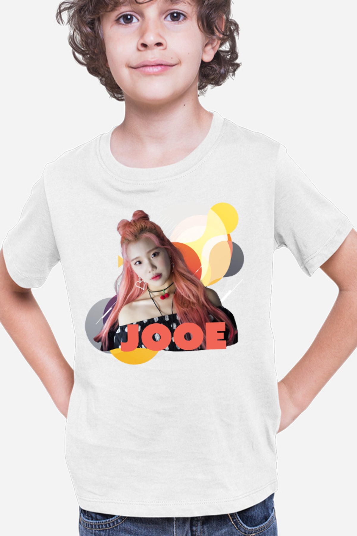 Tricou copii Momoland Jooe Autumn Colors Joy Happy Album