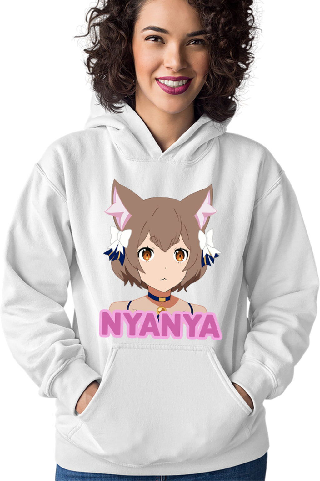 Hanorac dama Re Zero Felix Cat Nya Kawaii Magic Youtube