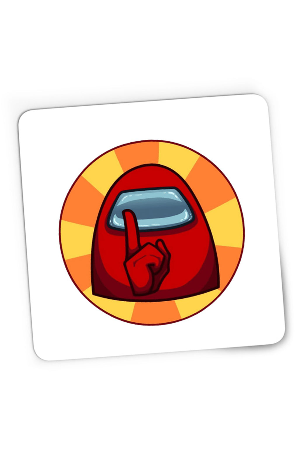 Mousepad Gaming Among Us Sus Shh Silence Vote Out, 21x19 cm