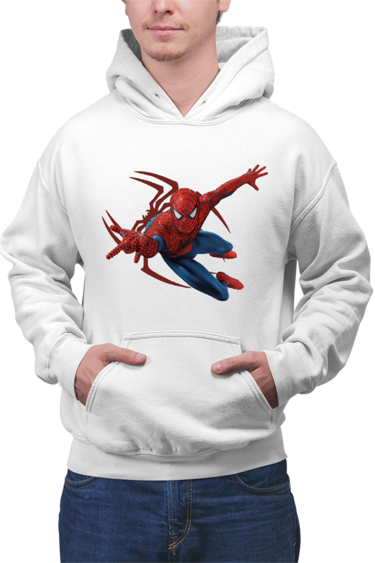 Hanorac barbati Spiderman Logograph Web Jump Marvel Stan