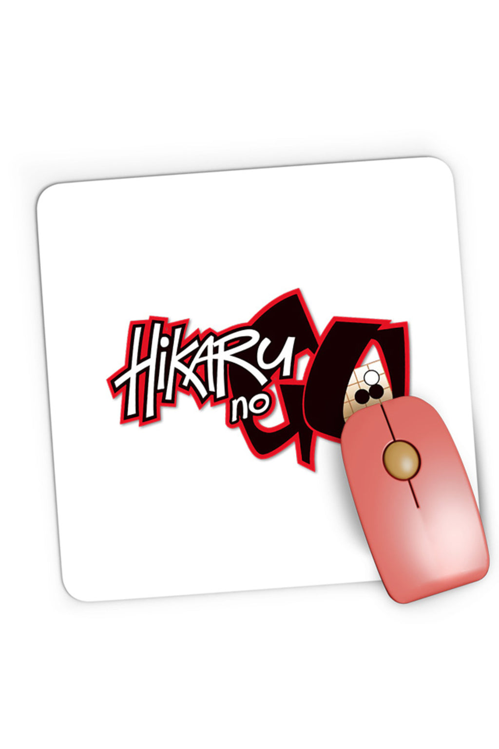 Mousepad Gaming Hikaru no Go Game Pieces Board Chess Sah, 21x19 cm