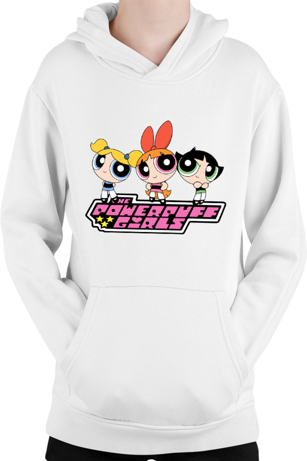 Hanorac copii The Powerpuff Girls Logo Cartoon Animation