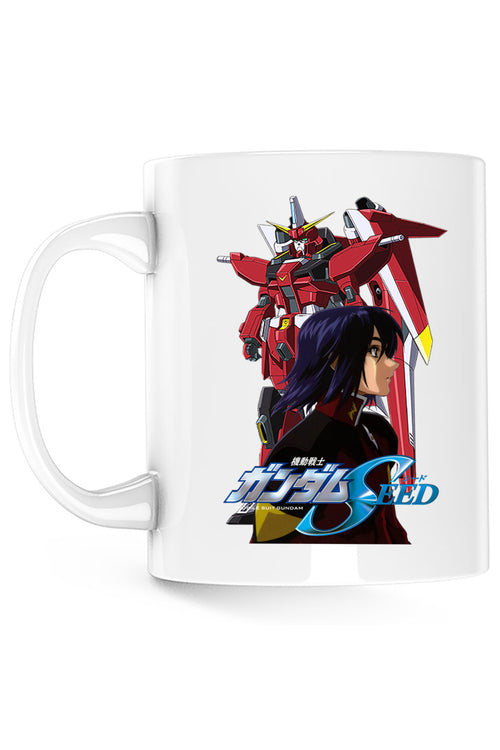 Cana Gundam Seed Zala Animeeater, alba, 330 ml