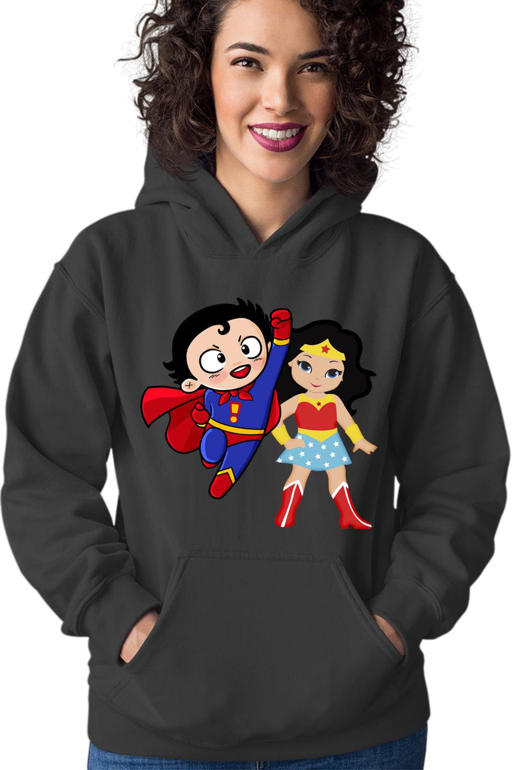 Hanorac dama Superman Wonder Woman Cartoon Hero Comics
