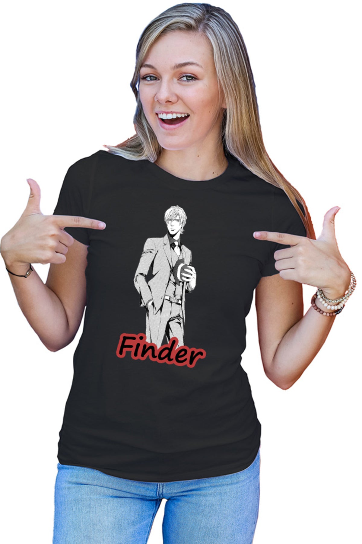 Tricou dama Finder Asami Maxim Hat Shounen Anime Gay Moe