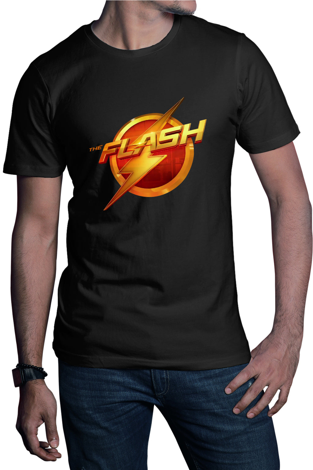Tricou barbati The Flash Fast Hunter Main Show