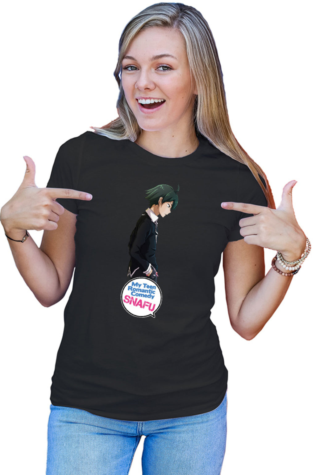 Tricou dama My Youth Romantic Comedy Is Wrong As I Expected Anime