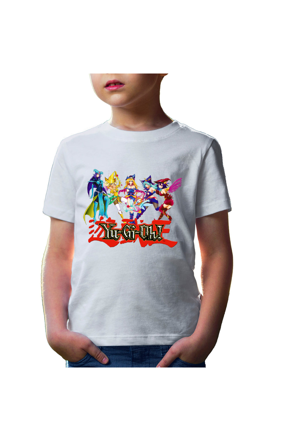 Tricou copii Yu Gi Oh Mutou Team Girl Magician Spellcaster