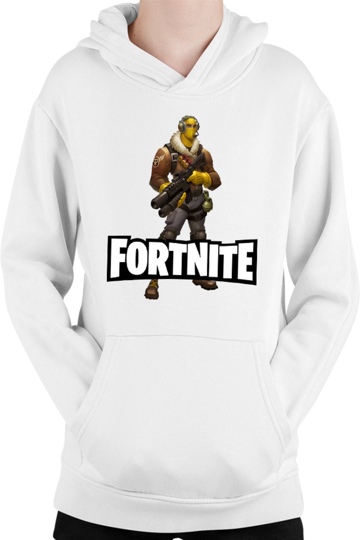 Hanorac copii Fortnite Mask Male Arena Zone Gameplay Pro