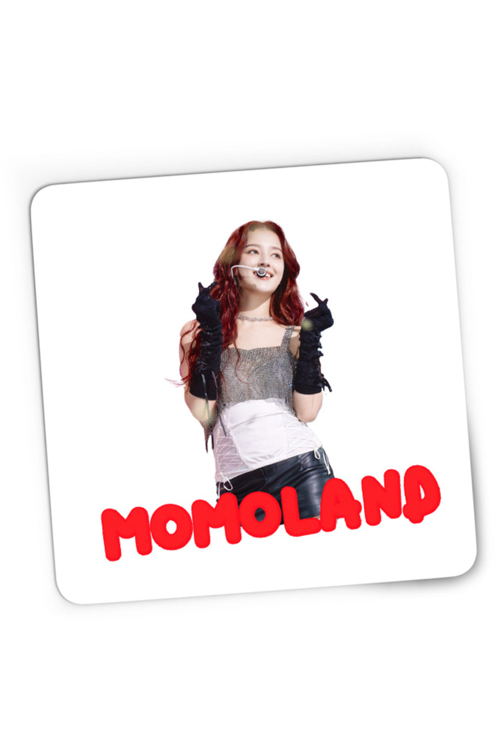 Mousepad Gaming Momoland Nancy Jewel McDonie Sung Ji-yeon JooE, 21x19 cm