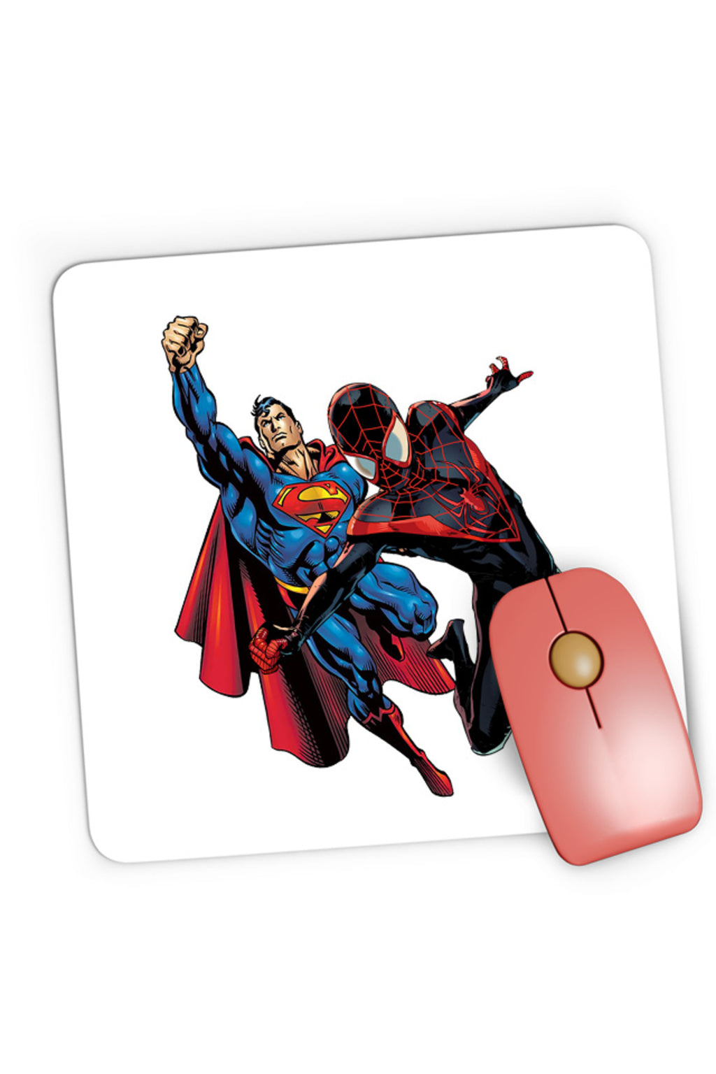 Mousepad Gaming Spiderman Superman Mission Venom, 21x19 cm