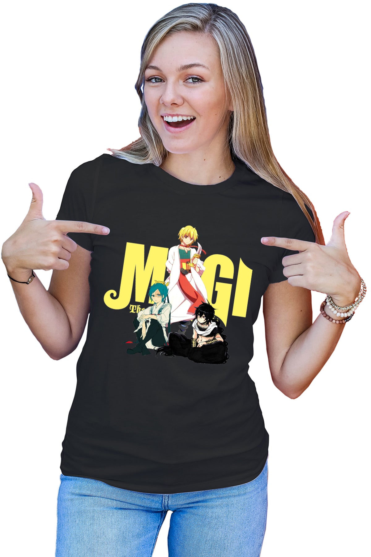 Tricou dama Magi The Labyrinth of Magic Alibaba Judar Hakuryuu