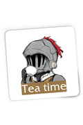 Mousepad Gaming Goblin Slayer Tea Time Break Anime Rapid Armor Bebe, 21x19 cm