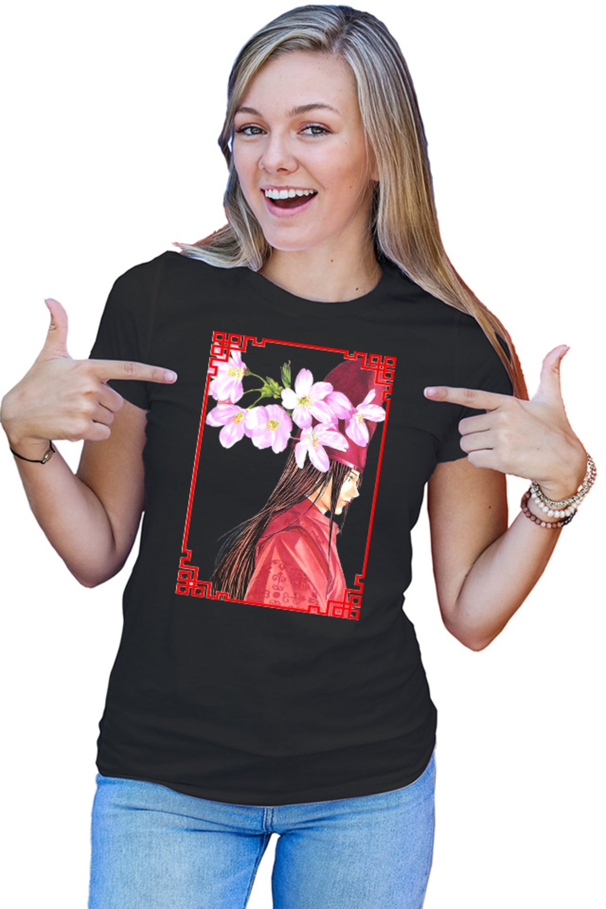 Tricou dama Hikaru no Go Fujiwara no Sai Master of Go Kimono Japan
