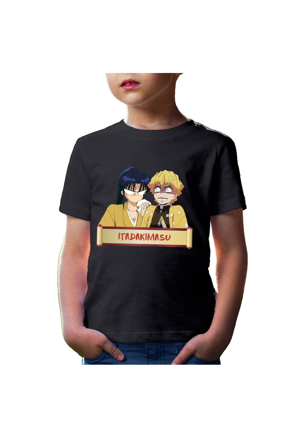 Tricou copii Rurouni Kenshin Kaori Zenitsu Eat Fun Manga