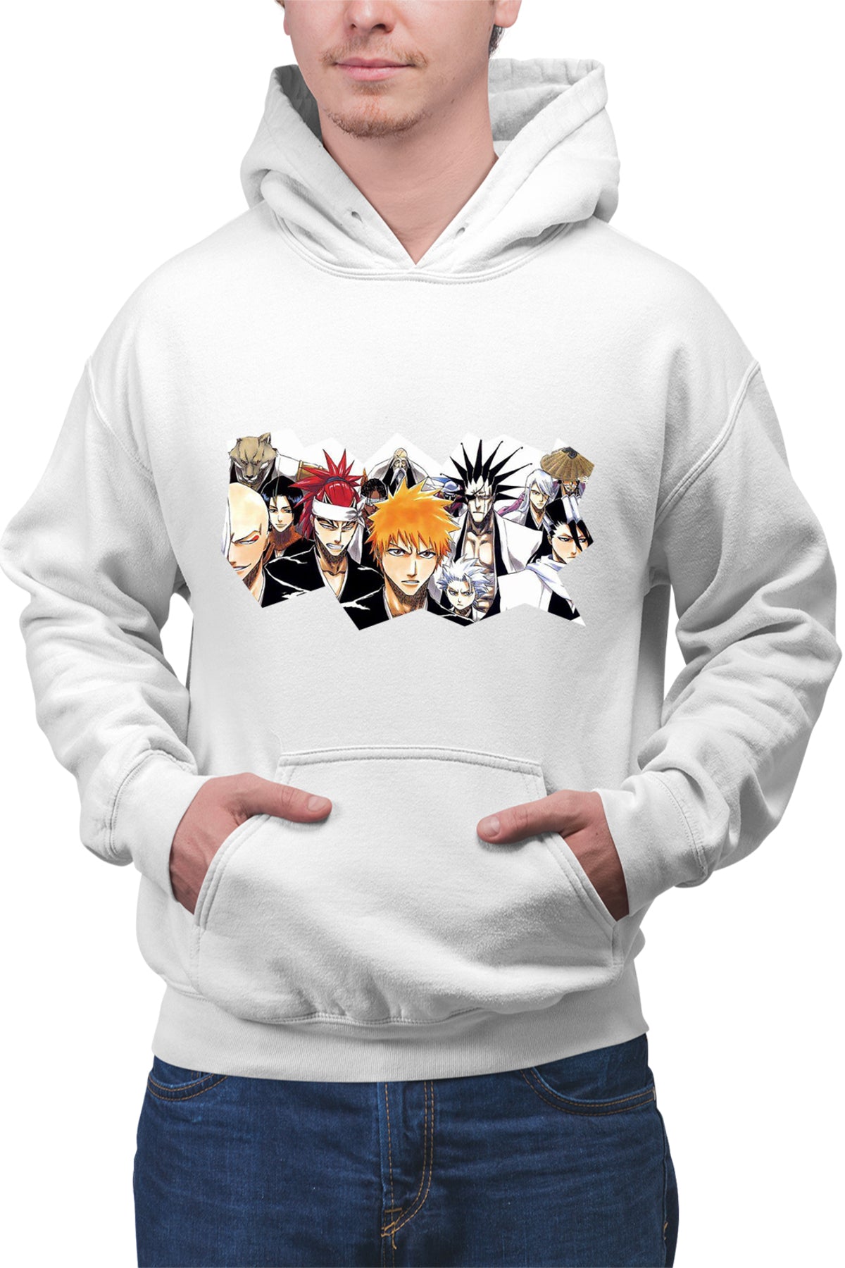 Hanorac barbati Bleach Ichigo Kurosaki Soul Reaper Dream Team