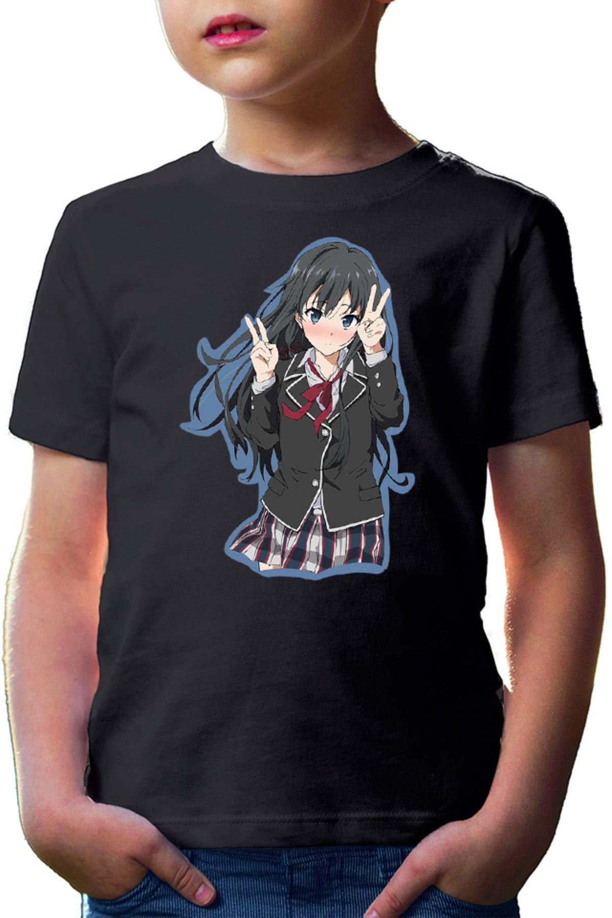 Tricou copii OreGairu Yukino Yukinoshita Wind Kuundere Manga