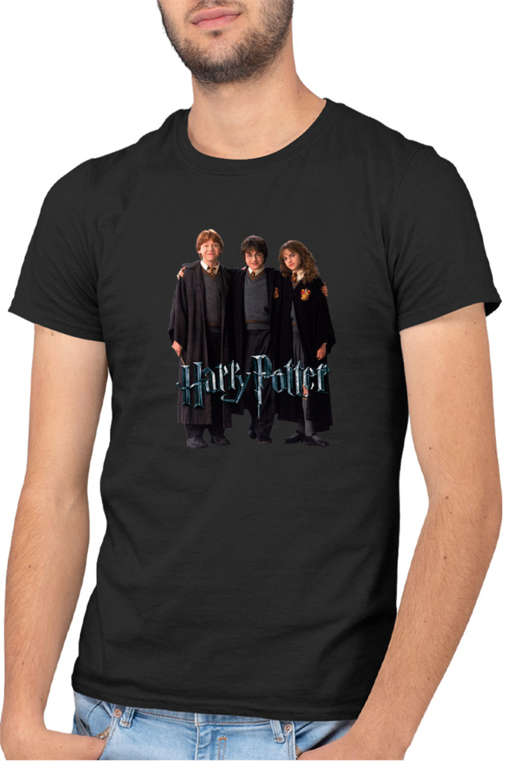 Tricou barbati Harry Potter Students School Magic Uniform Group