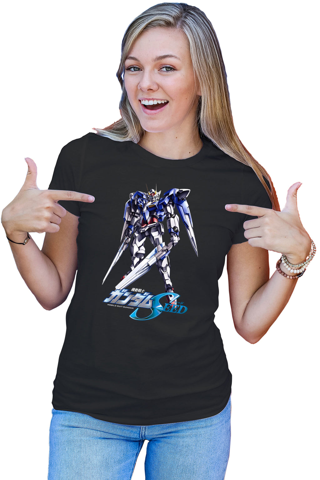 Tricou dama dam Seed Blue Robot Toriko