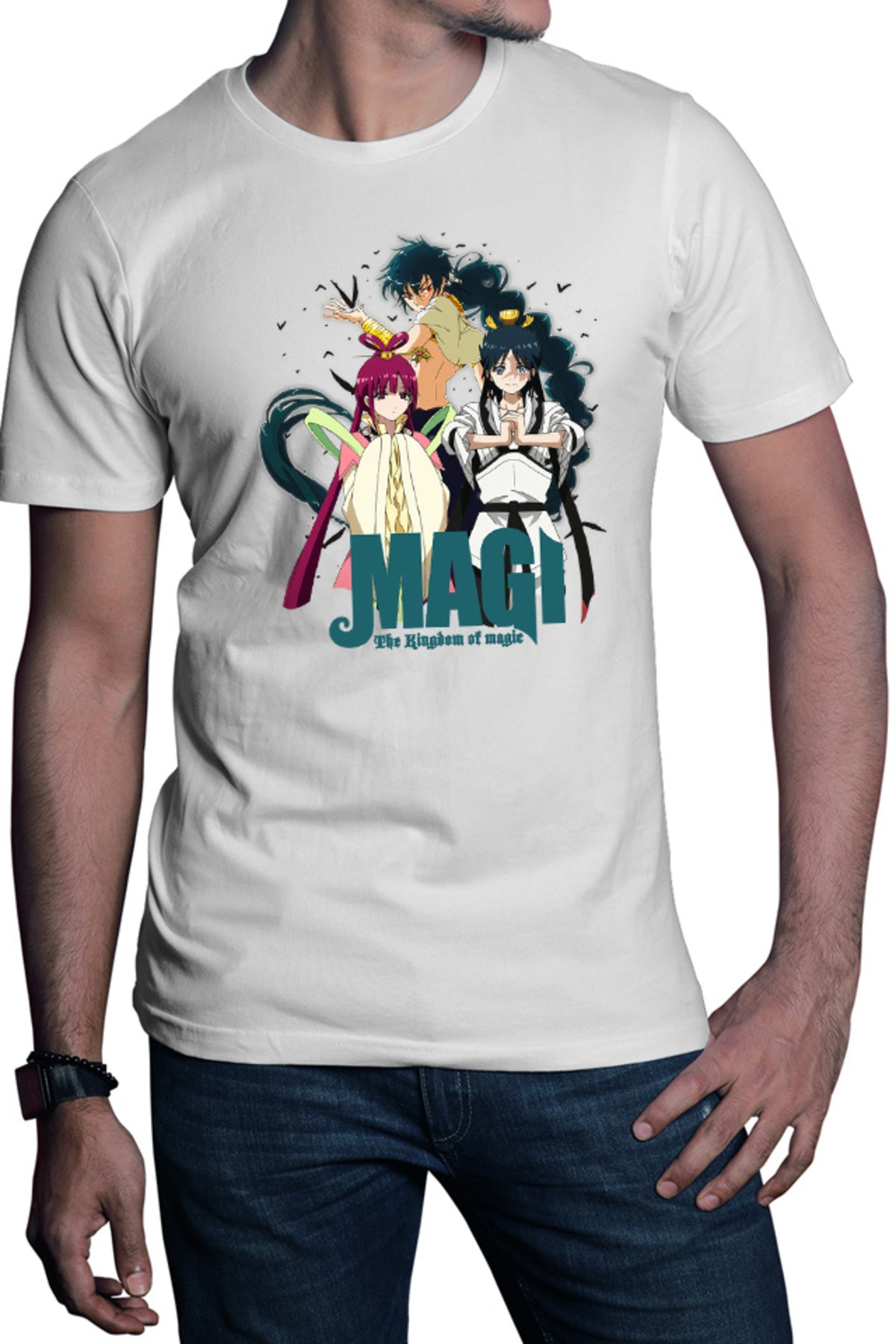 Tricou barbati Magi The Labyrinth of Magic Kou Empire Magician