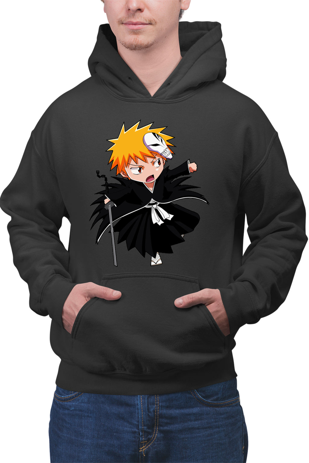 Hanorac barbati Bleach Ichigo Desene Anime Rukia Insta