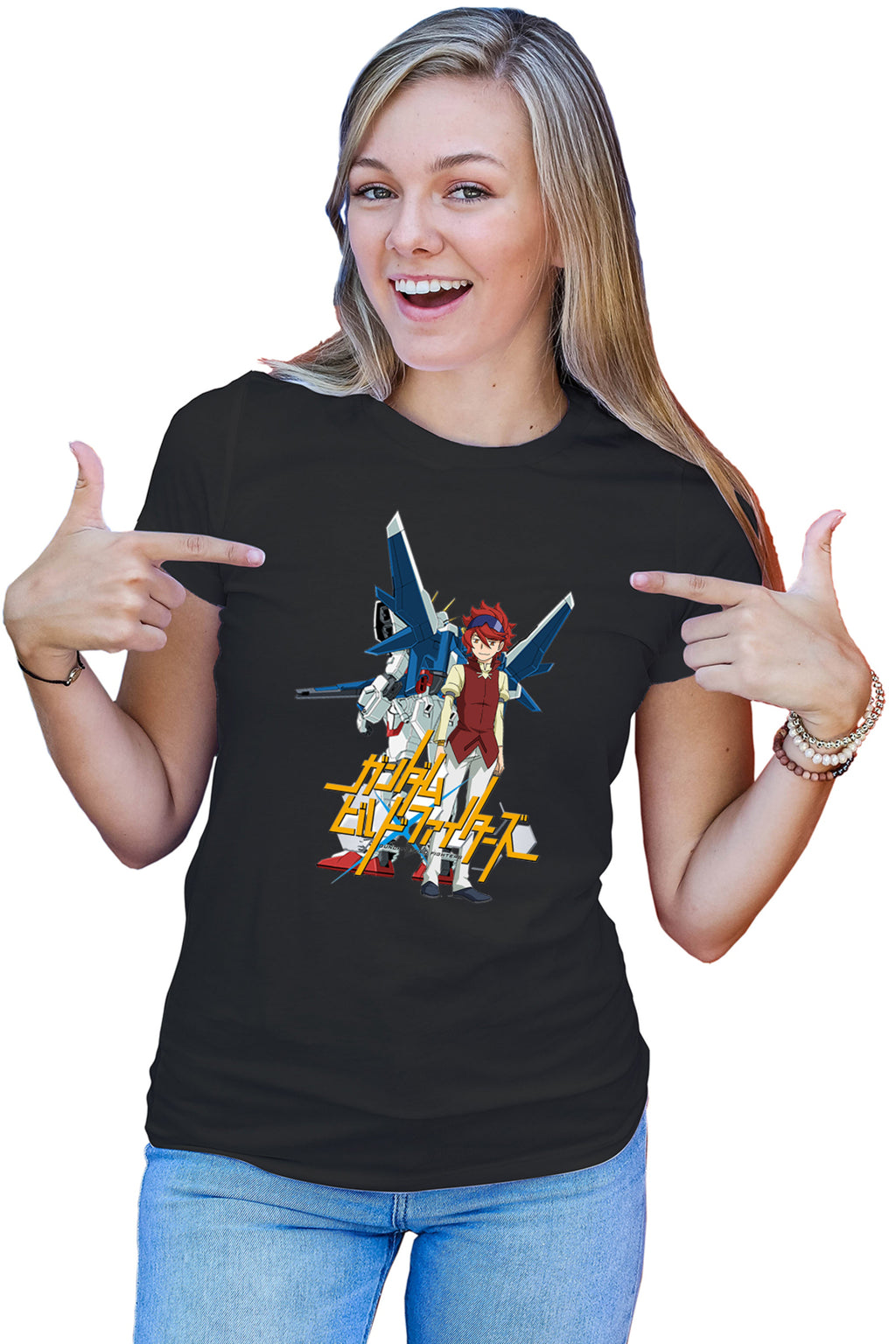 Tricou dama dam Build Fighters Reiji Robot