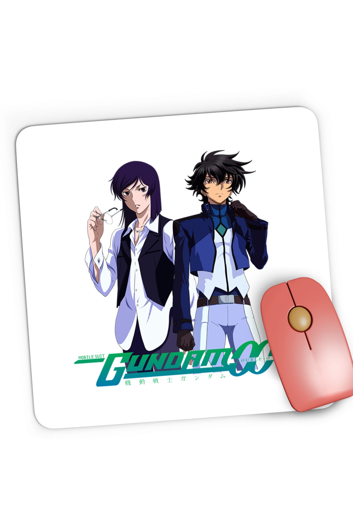 Mousepad Gaming dam Setsuna Erde Duo Sky Manga, 21x19 cm