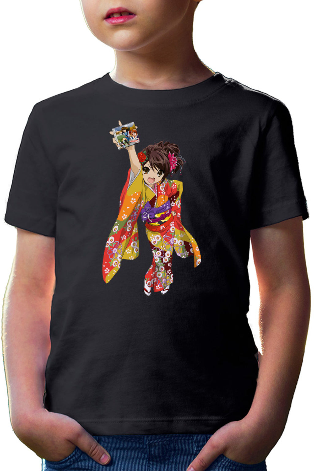 Tricou copii Haruhi Suzumiya Kimono Traditional Ninjago