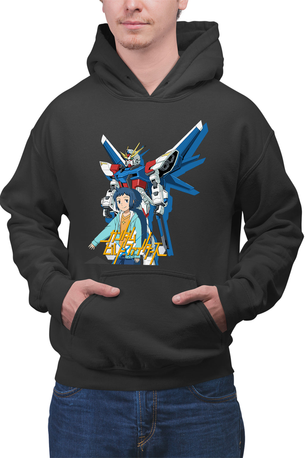 Hanorac barbati dam Build Fighters Sei Animekage
