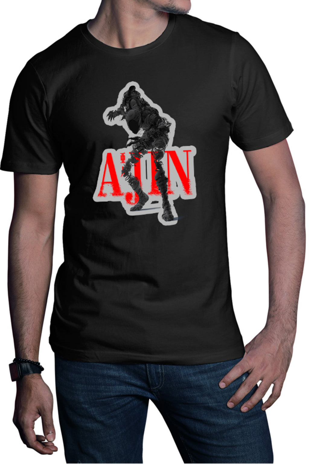 Tricou barbati Ajin Monster Immortal Humans Africa Japan Hunt