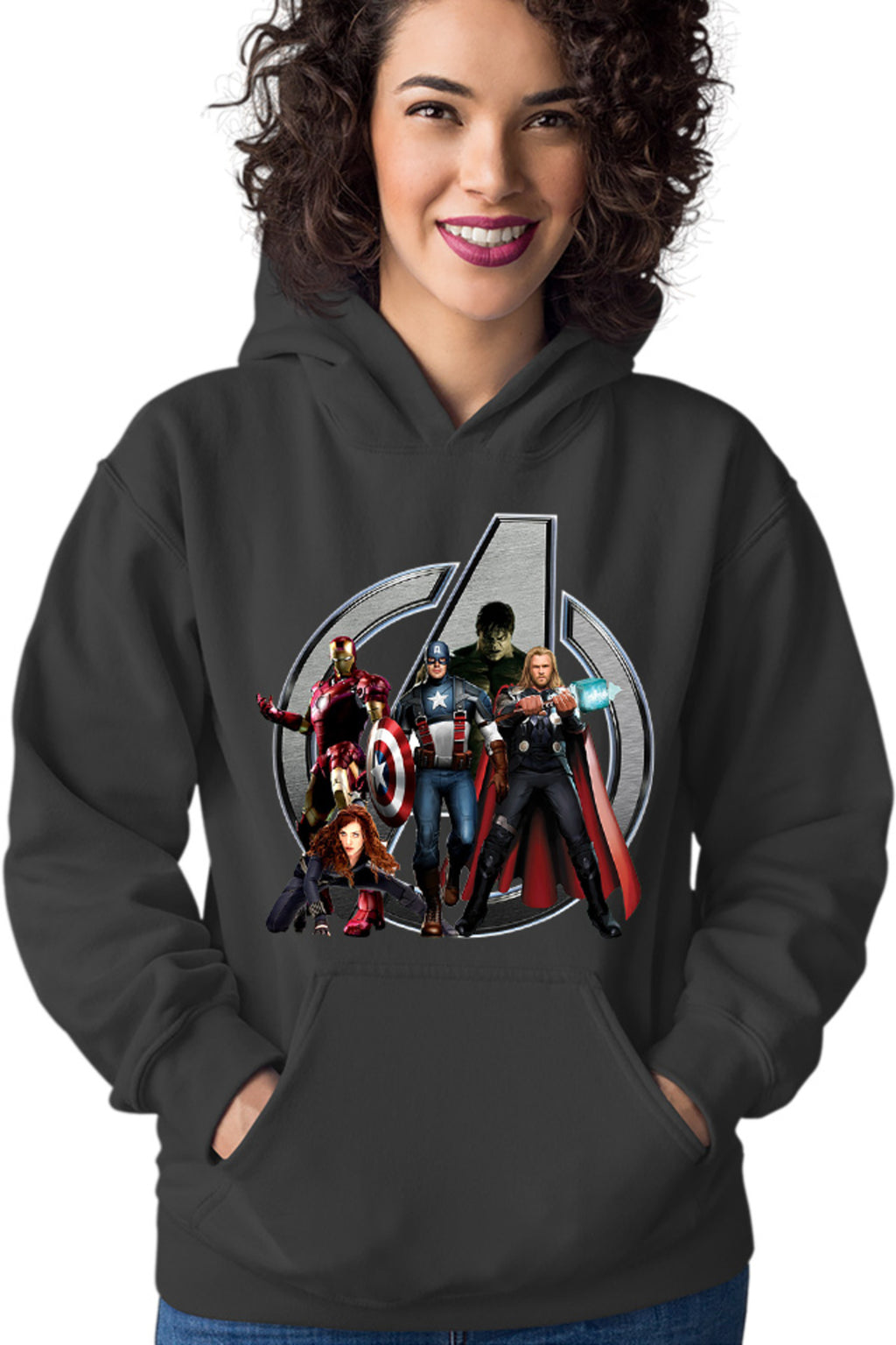 Hanorac dama Thor Avangers Hulk Iron Man Captain America Allience Heroes