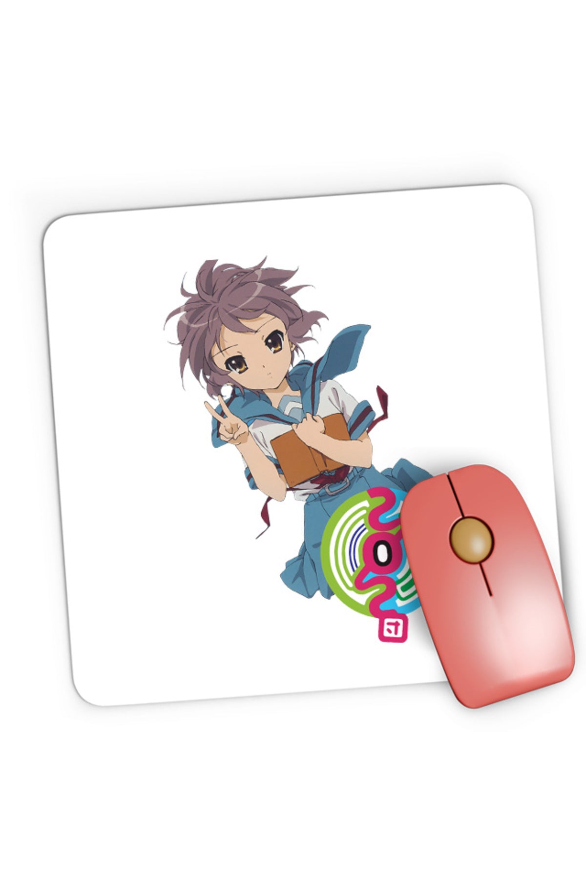 Mousepad Gaming Haruhi Suzumiya Yuki SOS Manga Comedy Marvel, 21x19 cm