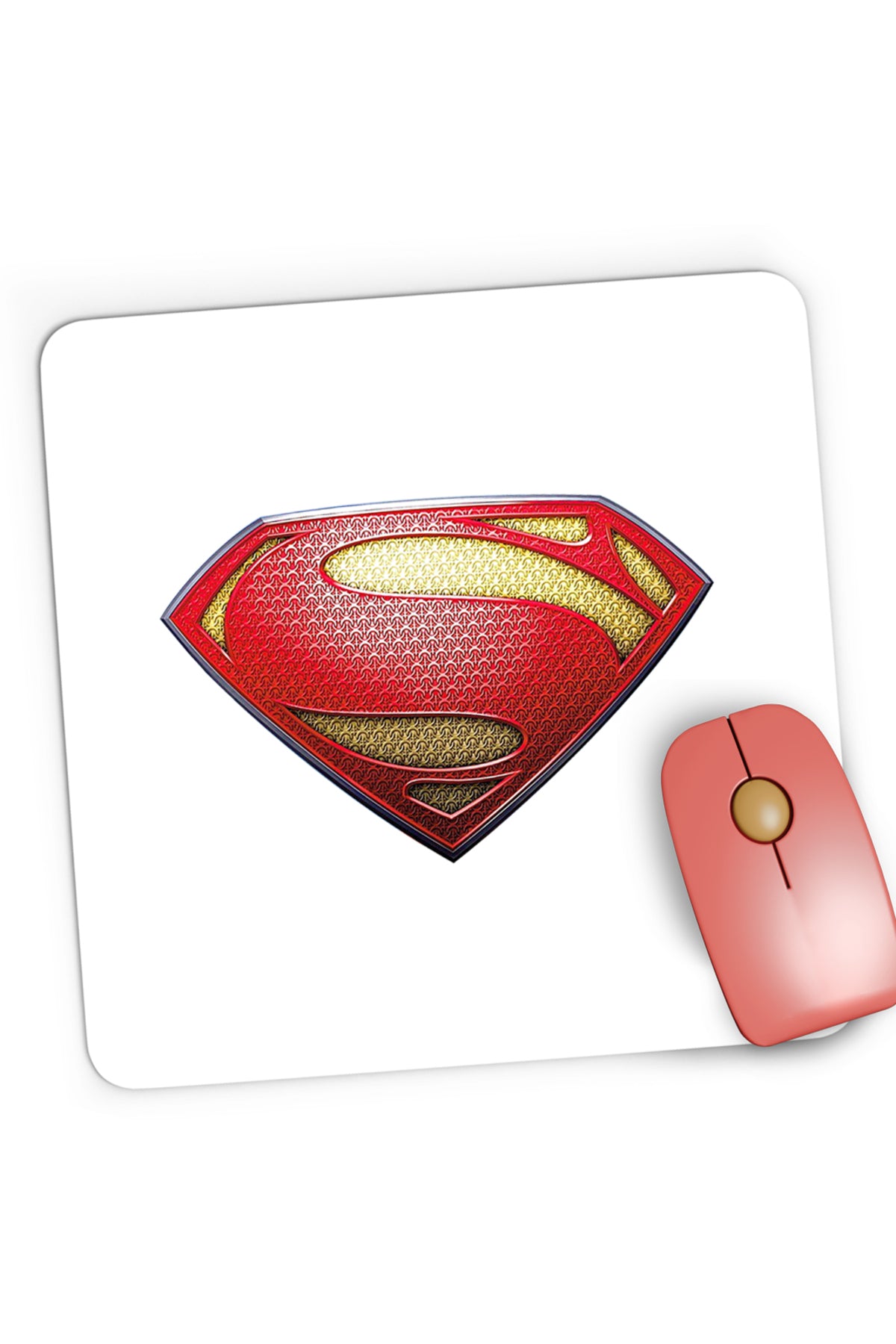 Mousepad Gaming Superman Logo Desene Animate Redson Marvel, 21x19 cm