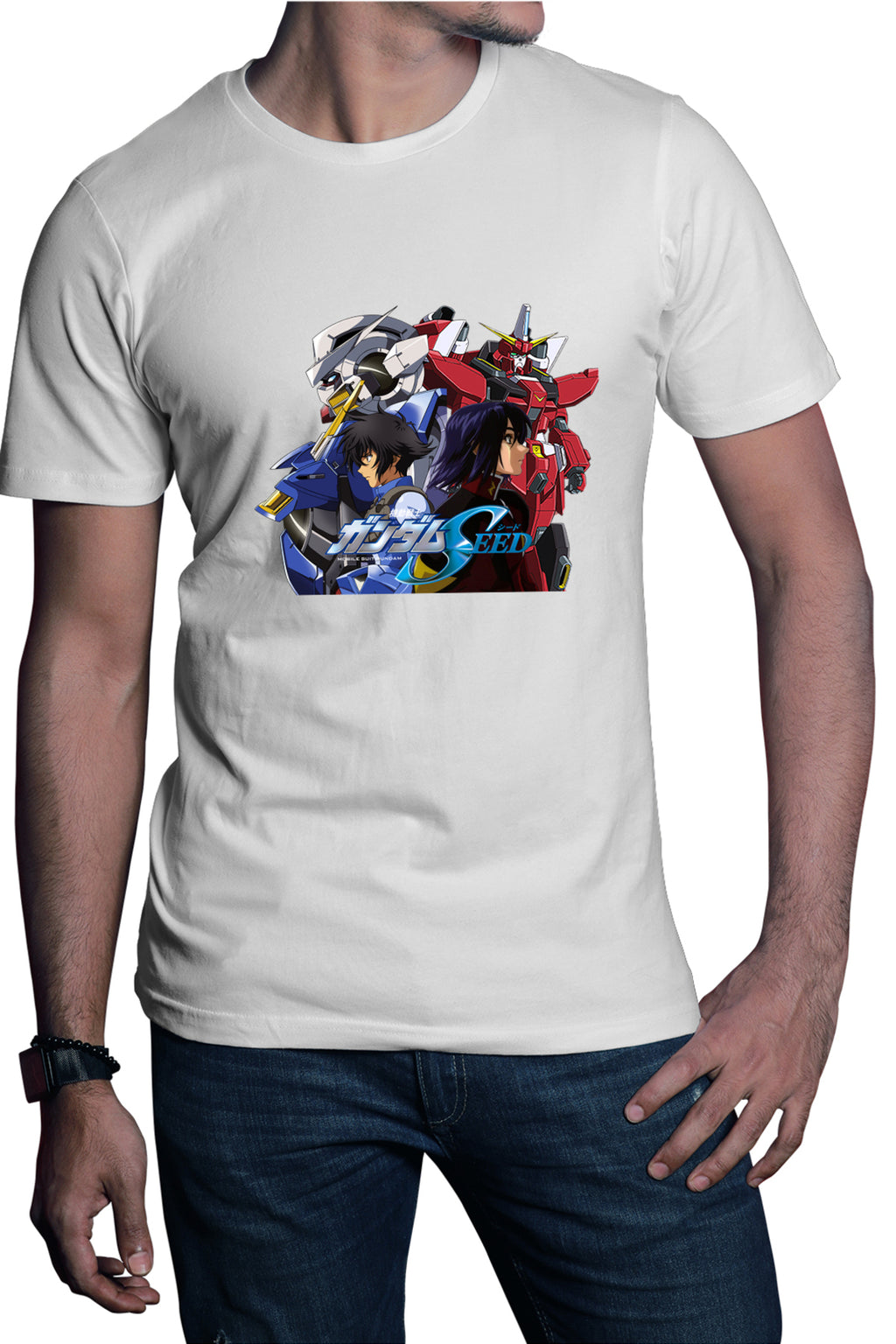 Tricou barbati dam Seed Zala Kira Robot