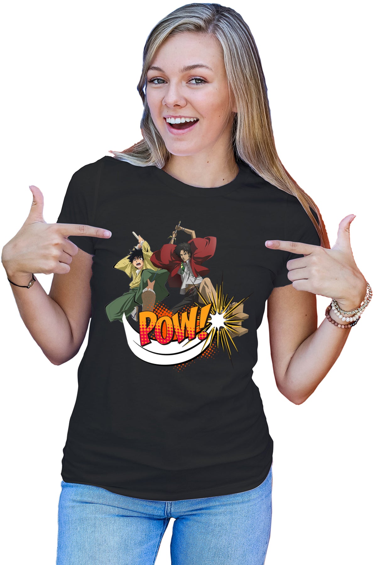 Tricou dama Rurouni Kenshin Yahiko Mugen Hit Ninja