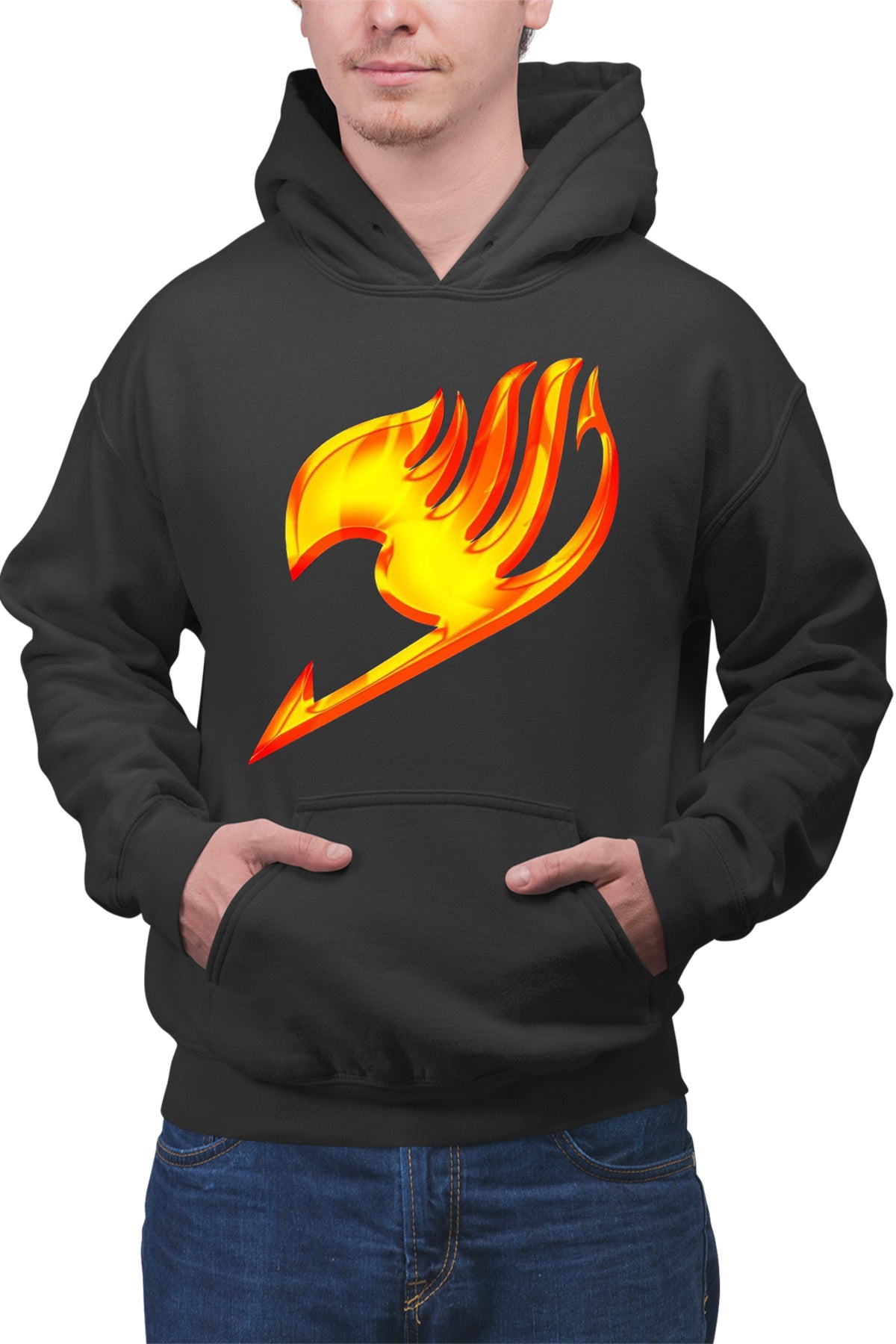 Hanorac barbati Fairy Tail Emblem Dragon Logo Anime