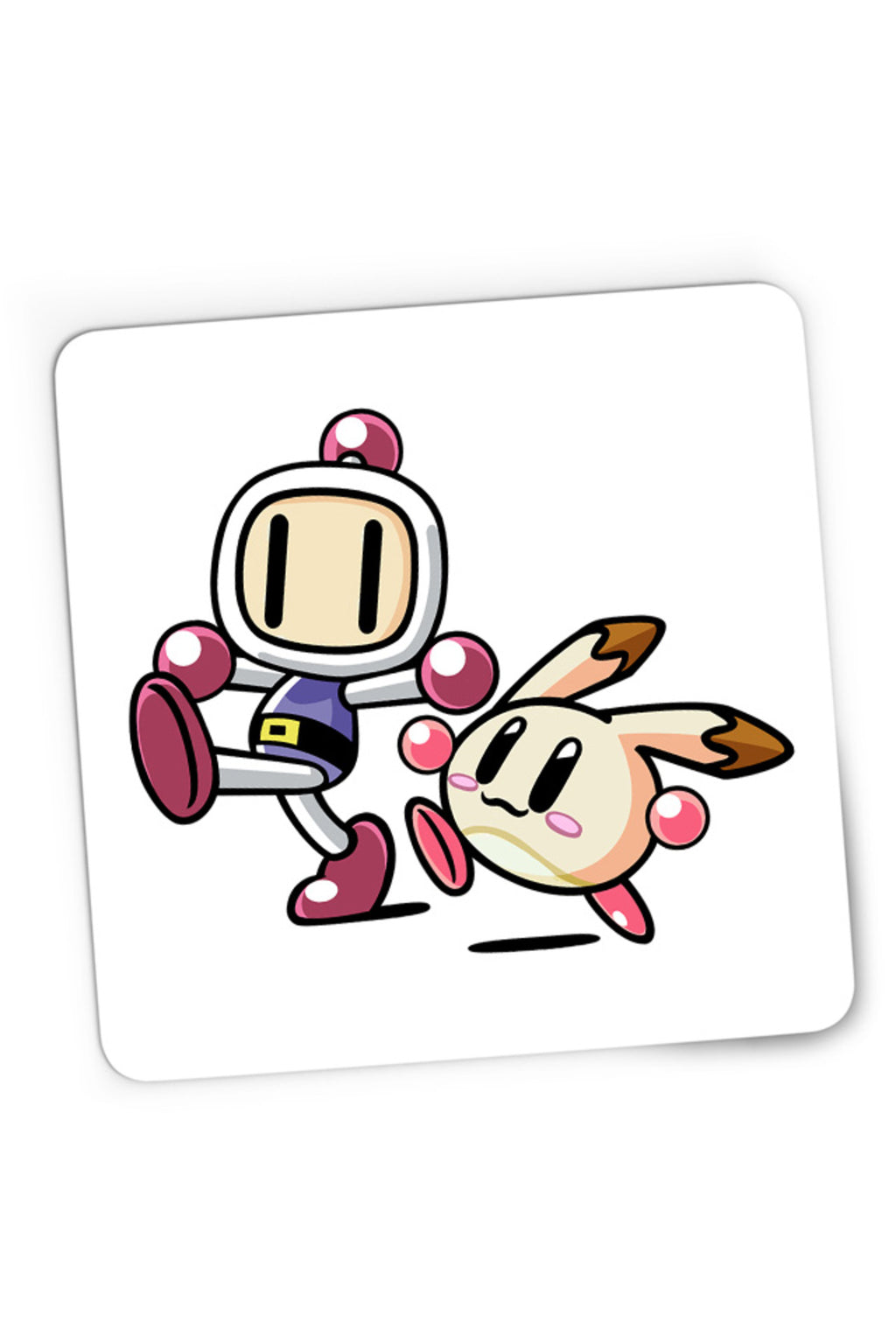 Mousepad Gaming Bomberman Kirby Game Arcade 2D, 21x19 cm