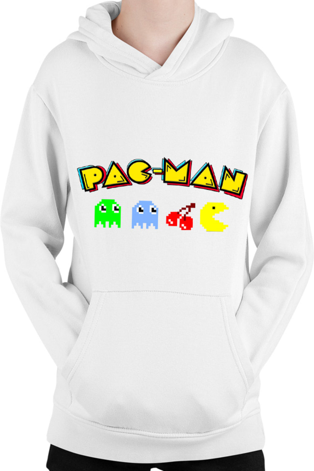 Hanorac copii Pac Man Arena Game Pixels Vintage