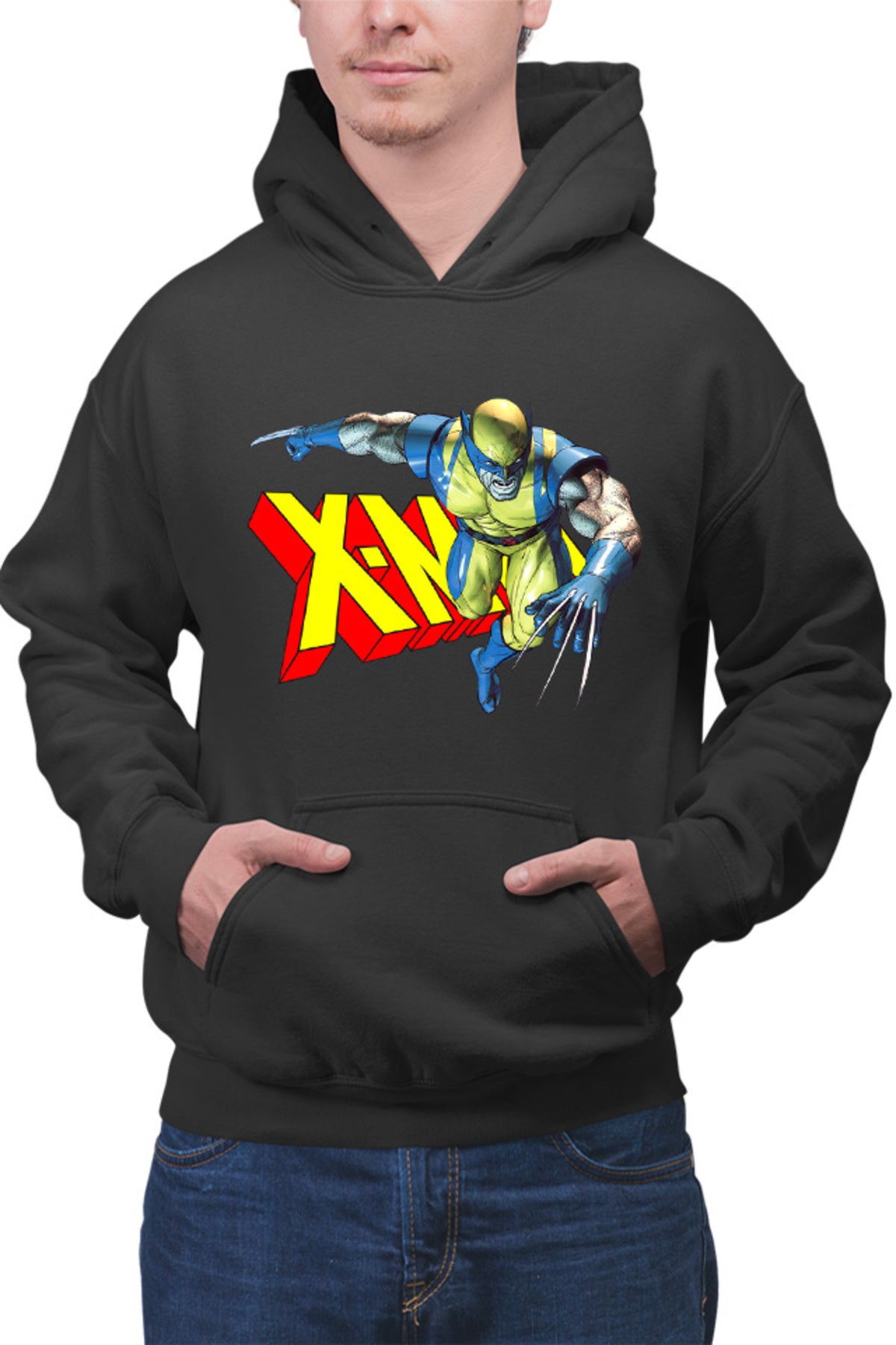 Hanorac barbati Wolverine X-Men Logo Superpower Hero